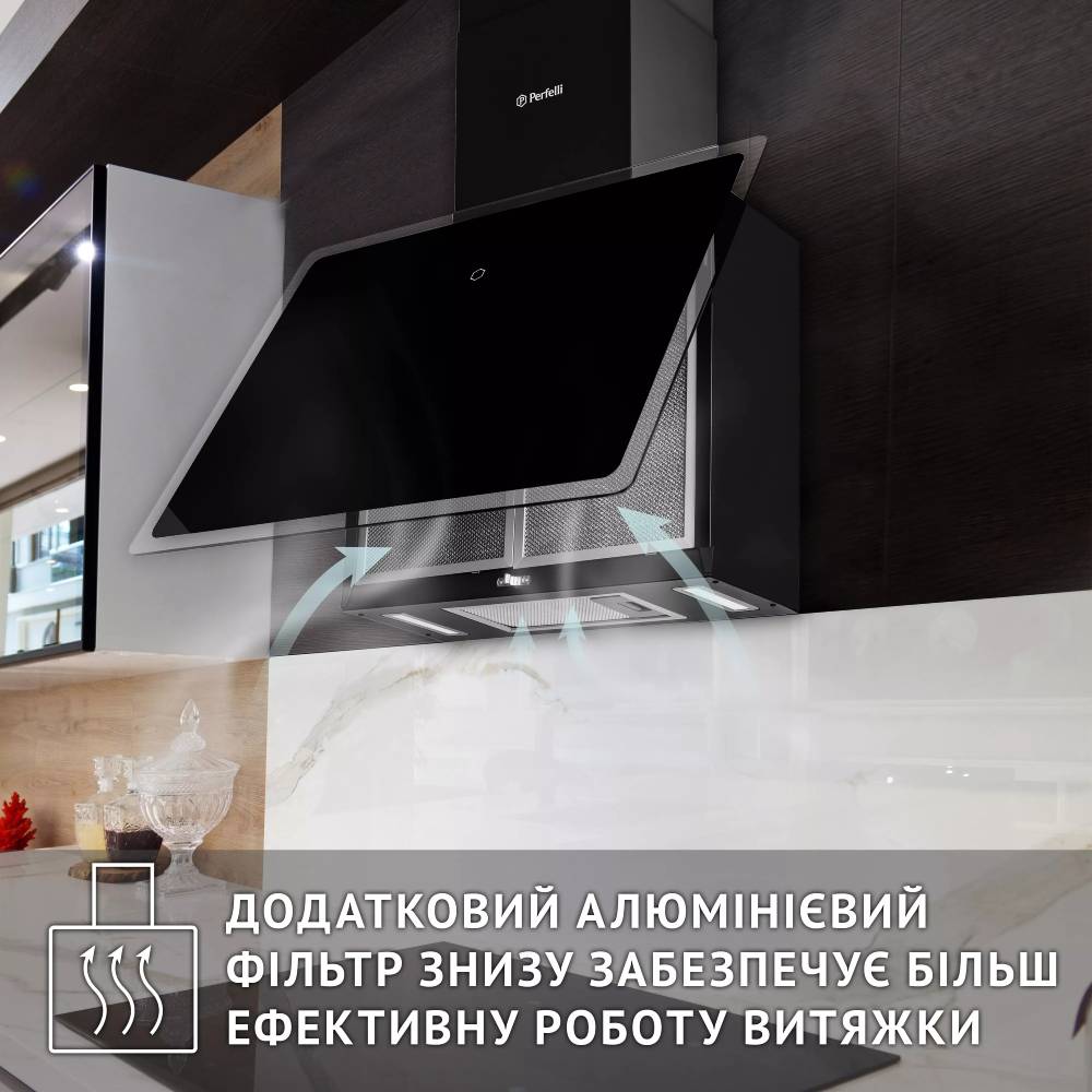 В Фокстрот Вытяжка PERFELLI RIVA NERO