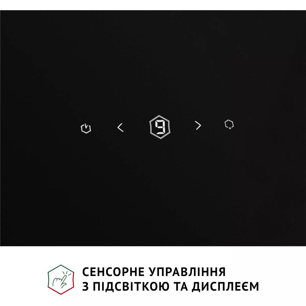 Внешний вид Вытяжка PERFELLI RIVA NERO