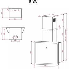 Вытяжка PERFELLI RIVA NERO