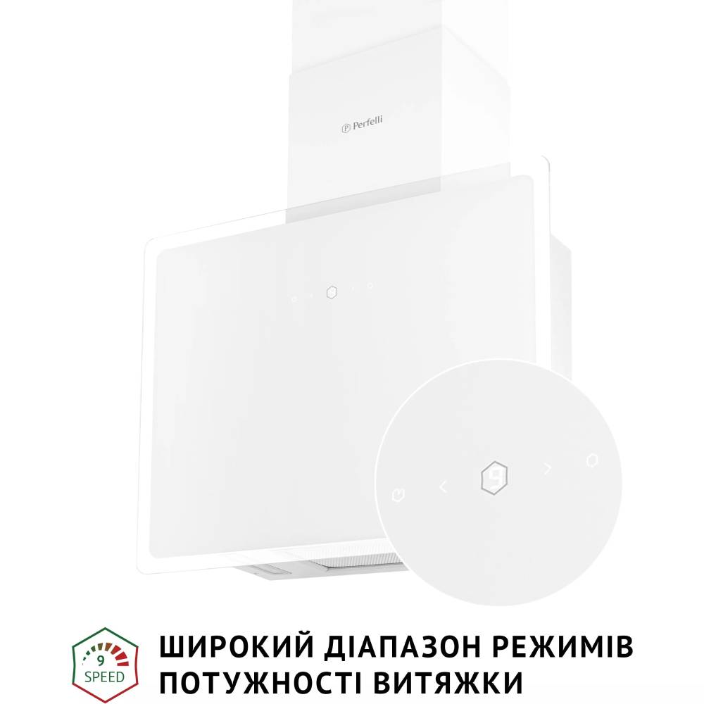 Вытяжка PERFELLI RIVA BIANCA Режим работы отвод