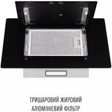 Витяжка PERFELLI DN 6142 BL LED