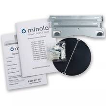 Витяжка MINOLA HVS 6612 WH 1000 LED