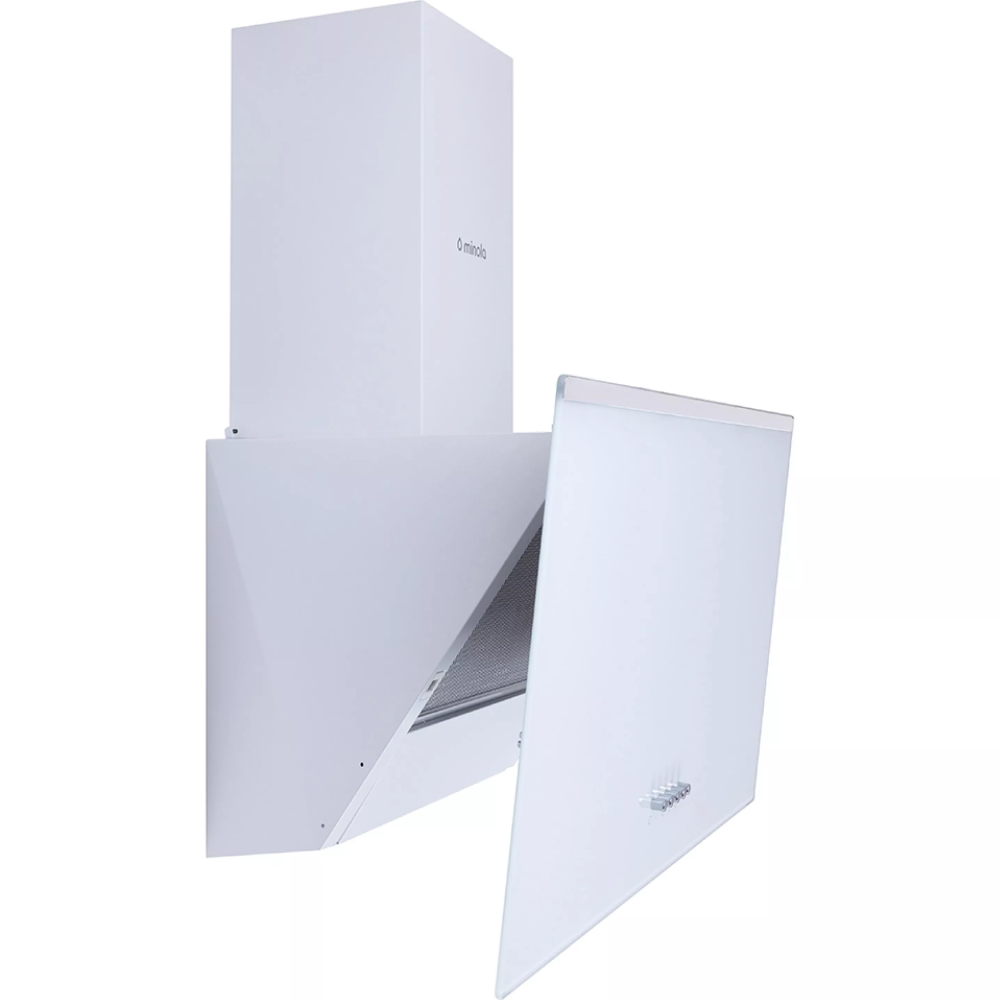 Вытяжка MINOLA HDN 6222 WH/INOX 700 LED Тип наклонная