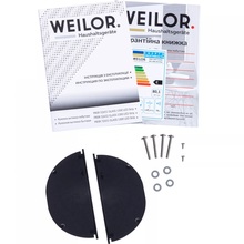 Вытяжка WEILOR PBSR 72651 GLASS WH 1300 LED Strip