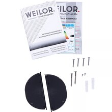 Вытяжка WEILOR PTS 9265 WH 1300 LED Strip