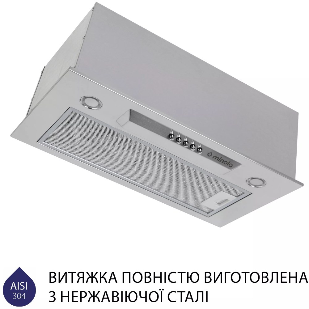Витяжка MINOLA HBI 5324 I 800 LED Режим роботи циркуляція