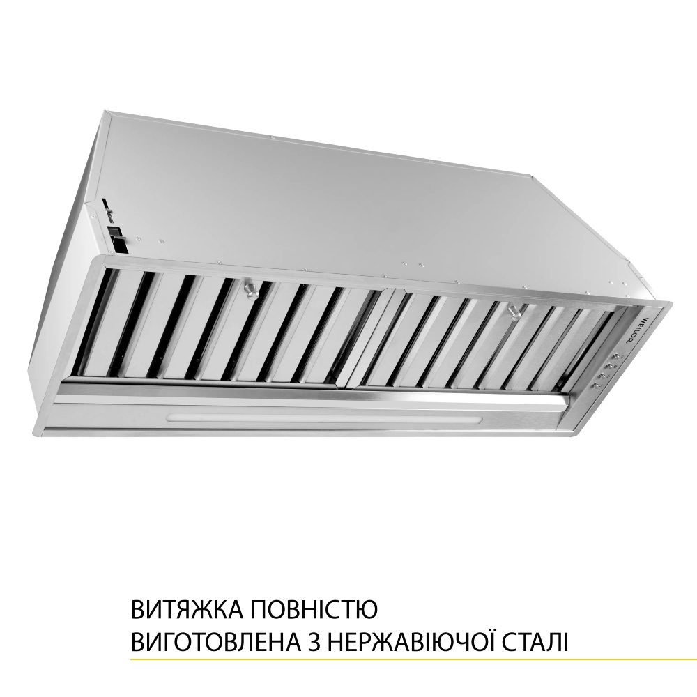 Вытяжка WEILOR PPE 8265 SS 1250 LED Strip Диаметр воздуховода 150