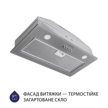 Витяжка MINOLA HBI 5262 GR GLASS 700 LED
