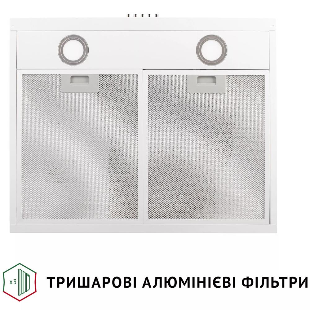 Зовнішній вигляд Витяжка PERFELLI PL 6002 W LED