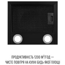 Вытяжка PERFELLI PRIMO 36PEB NERO