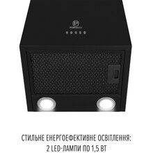 Вытяжка PERFELLI PRIMO 36PEB NERO