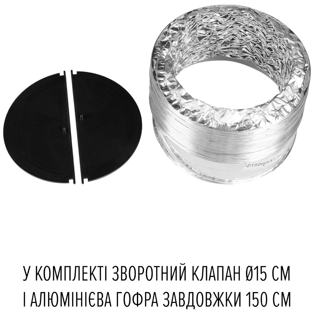 Обзор Вытяжка PERFELLI PRIMO 36PEB NERO
