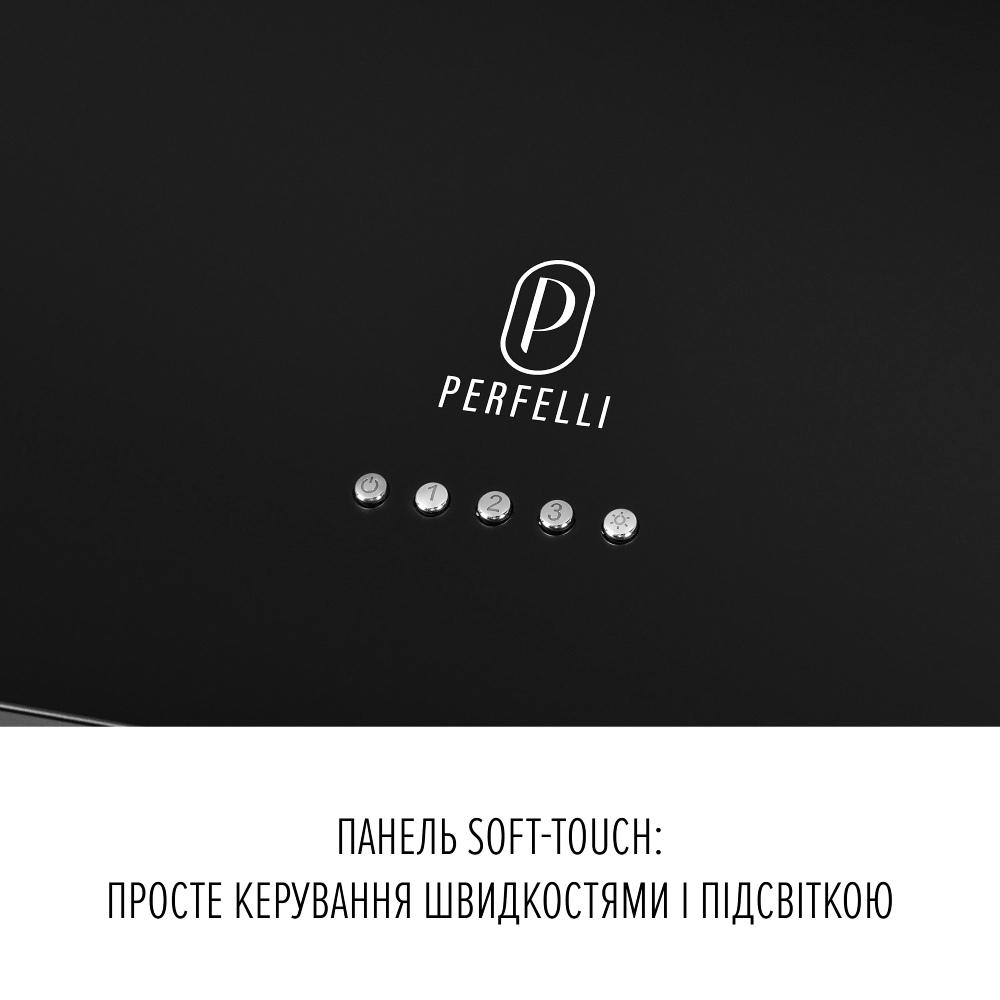 Изображение Вытяжка PERFELLI PRIMO 36PEB NERO