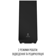 Вытяжка PERFELLI PRIMO 36PEB NERO