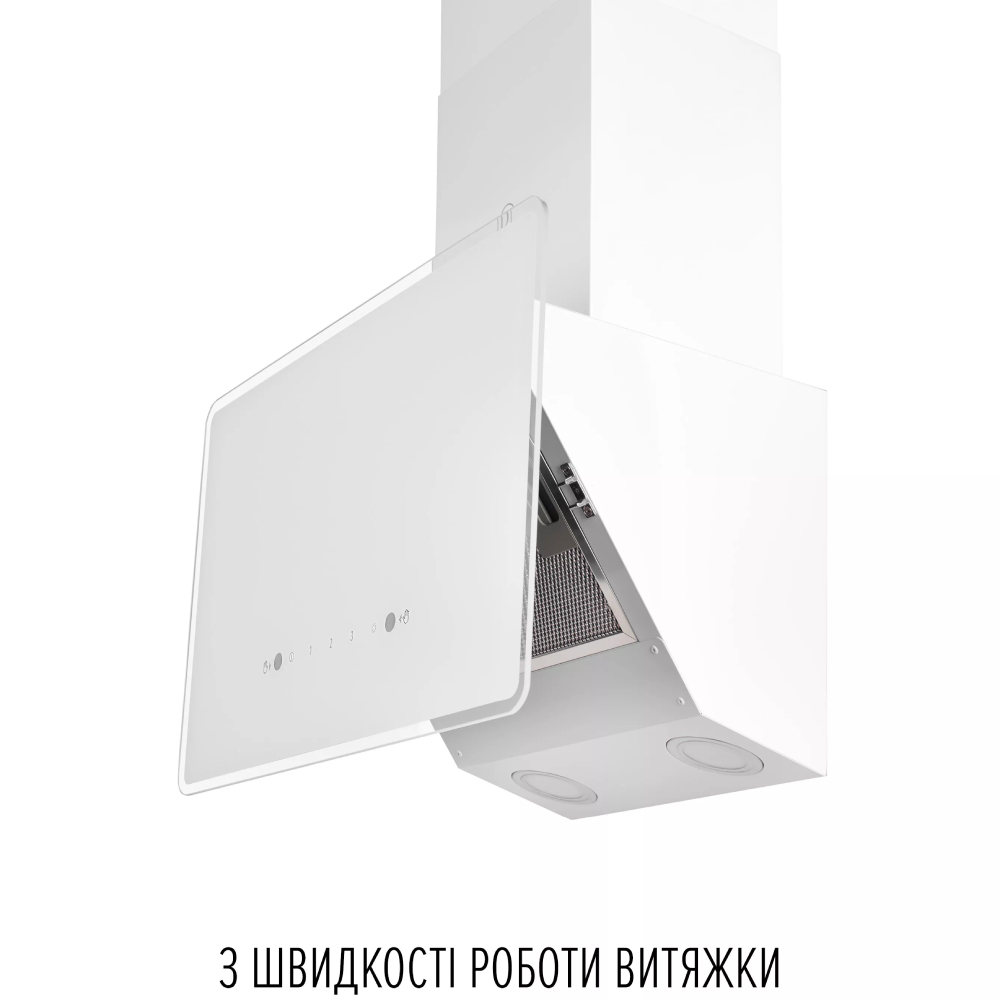Витяжка PERFELLI VIO 5HW BIANCO Діаметр повітропровода 150