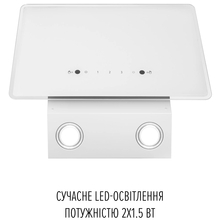 Витяжка PERFELLI VIO 5HW BIANCO
