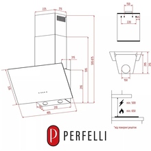 Витяжка PERFELLI VIO 5HW NERO