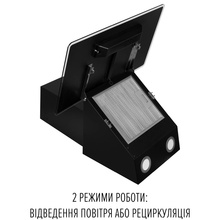 Витяжка PERFELLI VIO 5HW NERO
