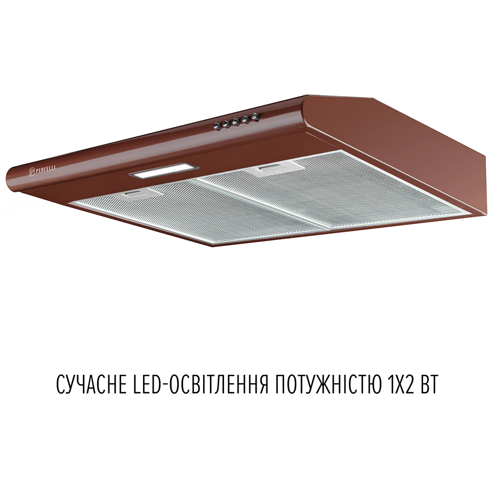 Витяжка PERFELLI PL 6124 BR LED — фото 10