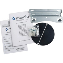 Витяжка MINOLA HVS 6612 BL 1000 LED