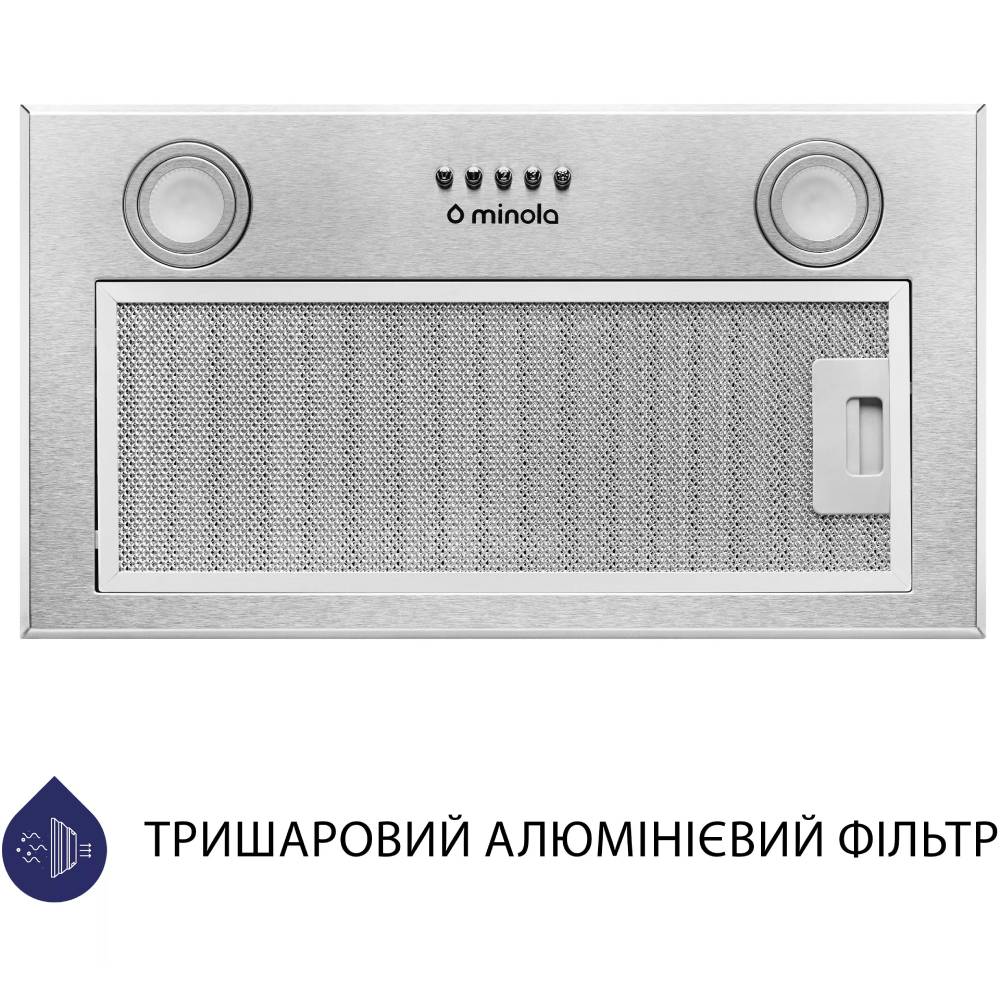 Витяжка MINOLA HBI 5722 I 1200 LED Тип вбудована