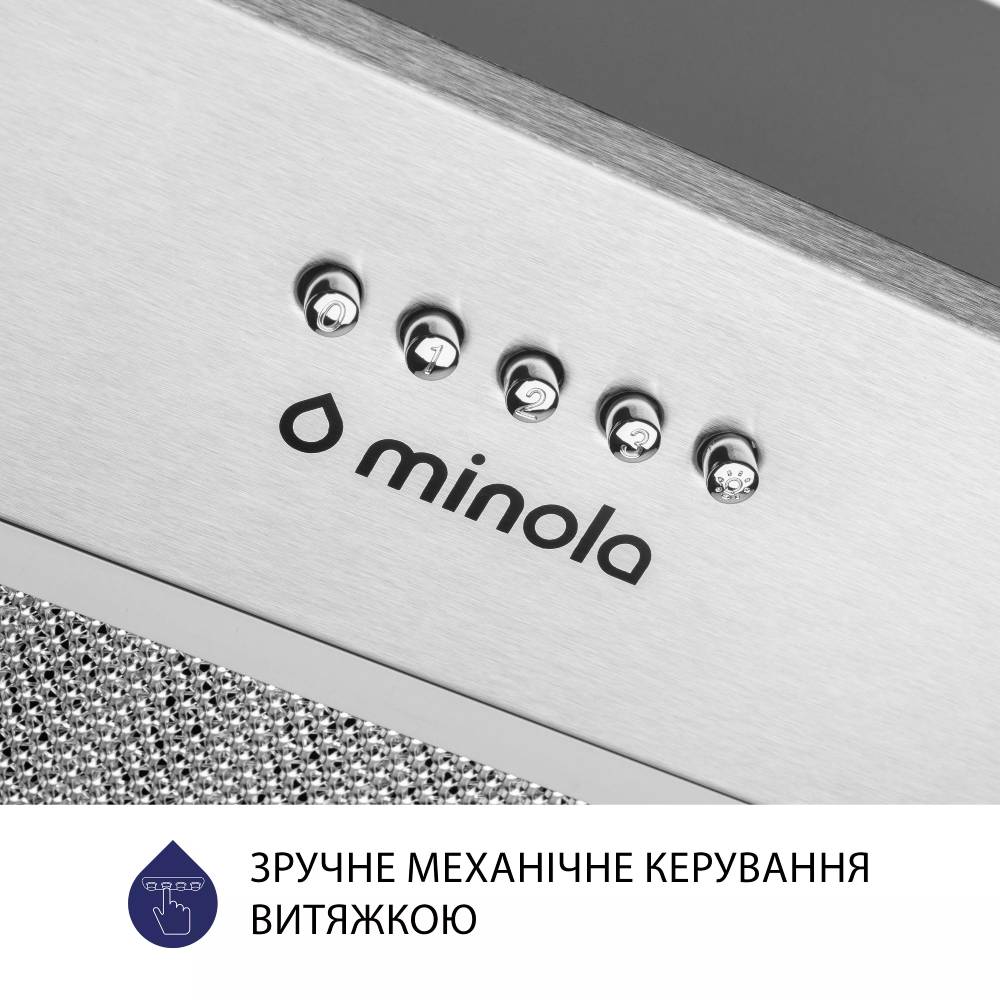 Фото Витяжка MINOLA HBI 5722 I 1200 LED