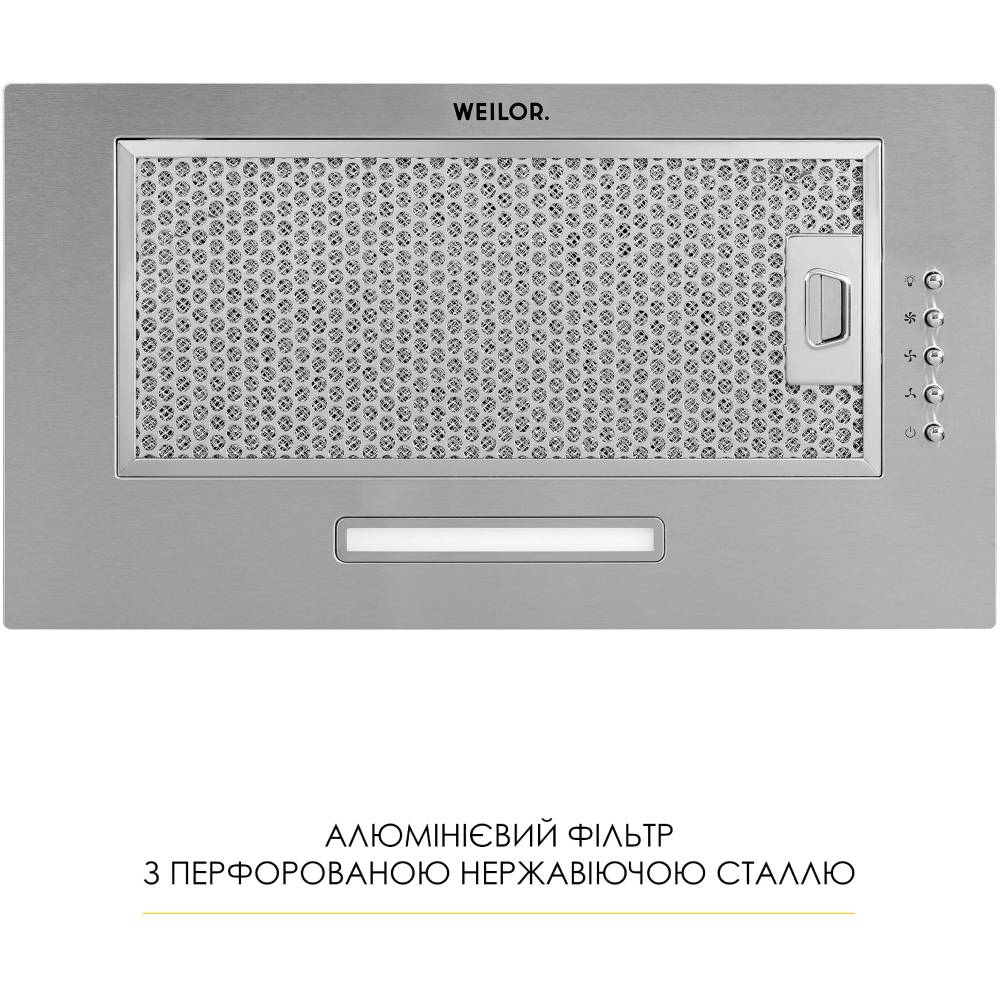 Витяжка WEILOR WB 68 SS Тип вбудована