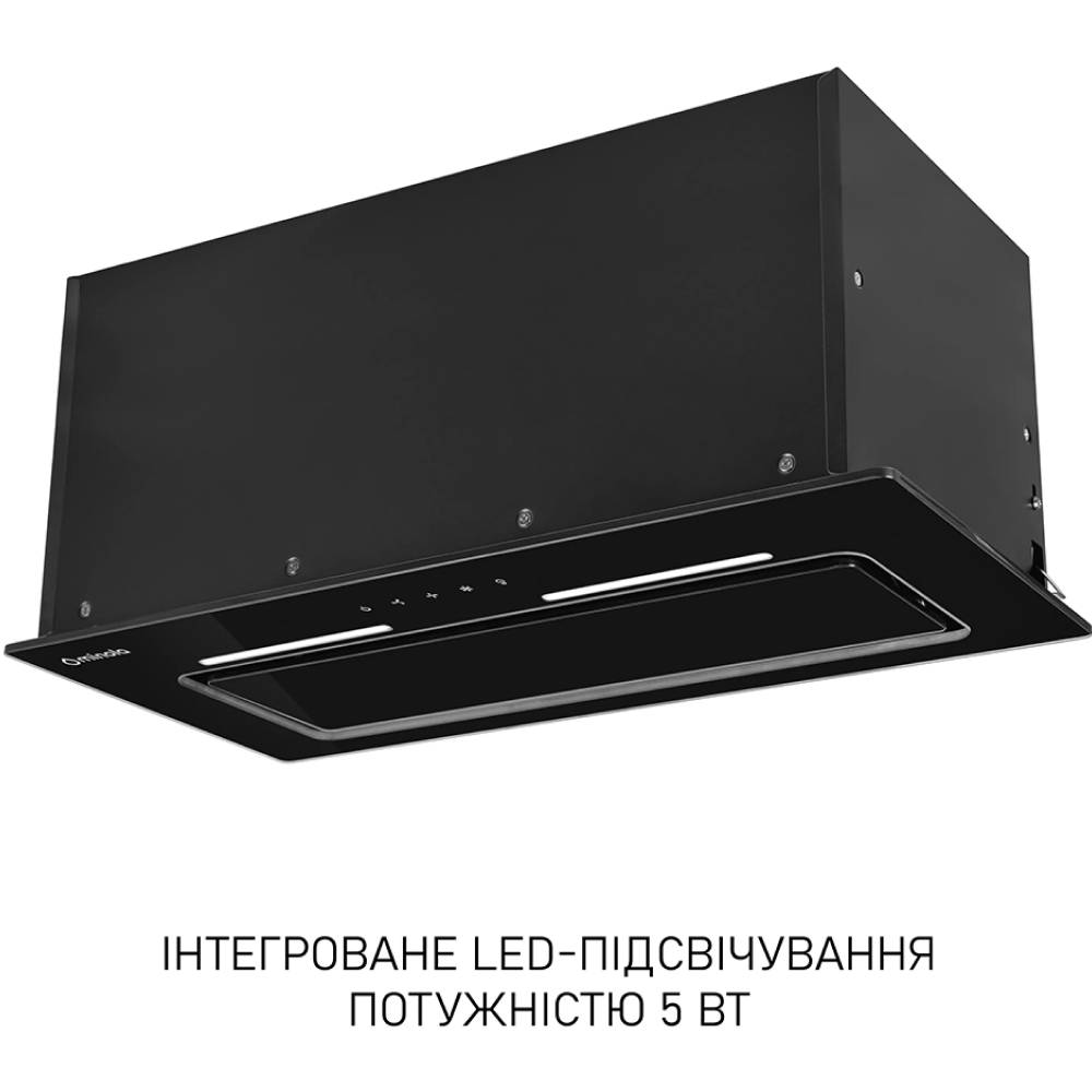 Вытяжка MINOLA HBI 6873 BL GLASS 1200 LED Line Диаметр воздуховода 150