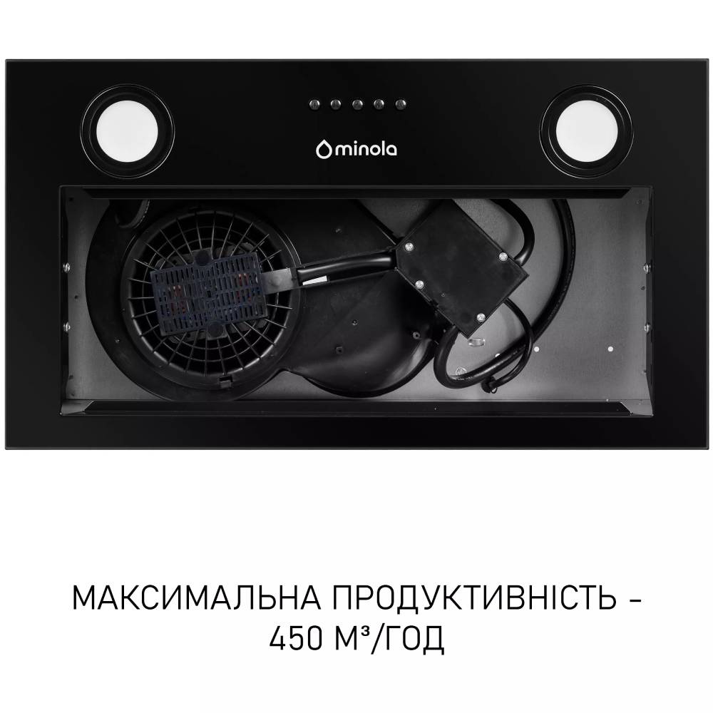 Витяжка MINOLA HBI 5025 BLF LED Режим роботи циркуляція