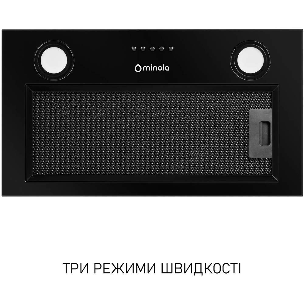 Витяжка MINOLA HBI 5025 BLF LED Тип вбудована