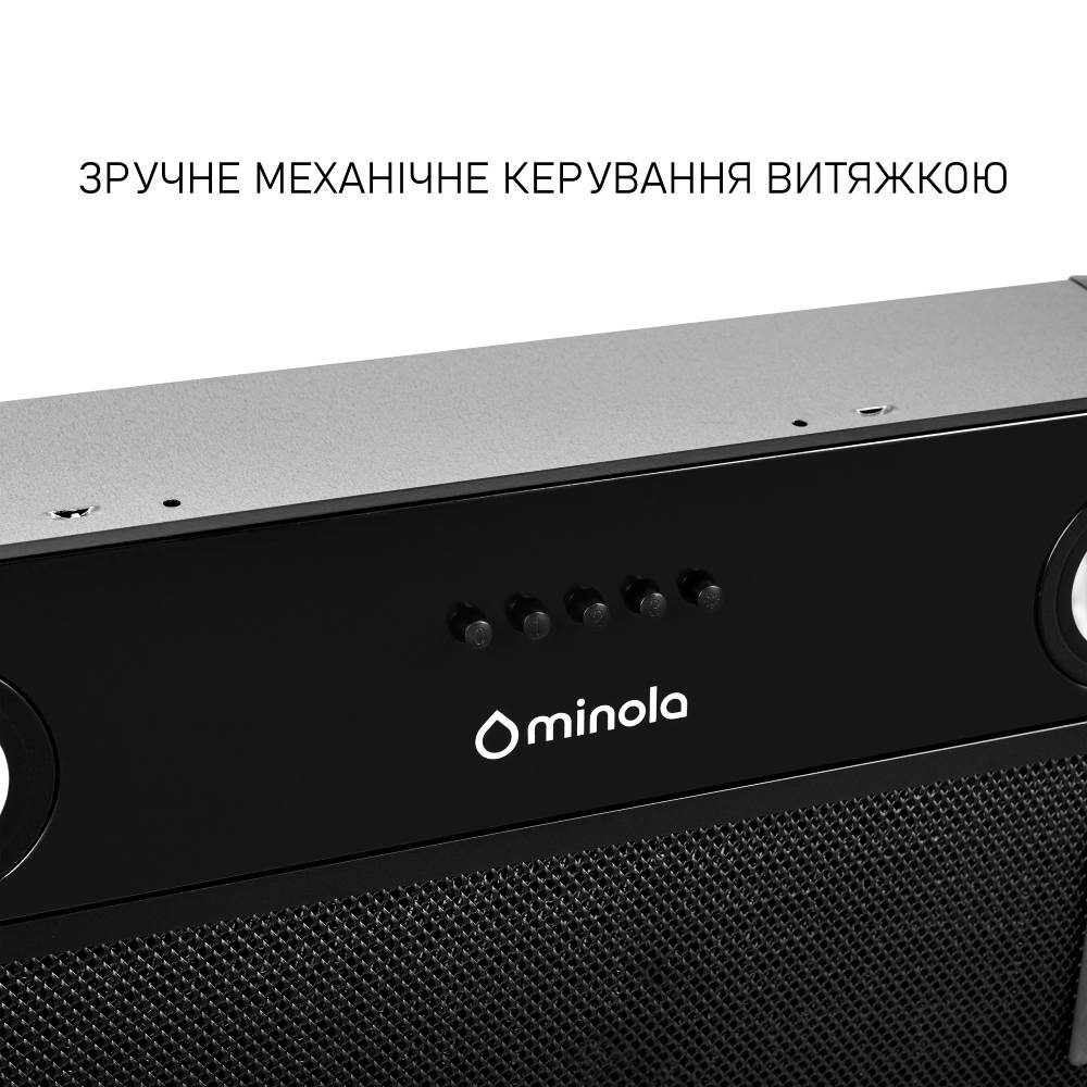 Зовнішній вигляд Витяжка MINOLA HBI 5025 BLF LED