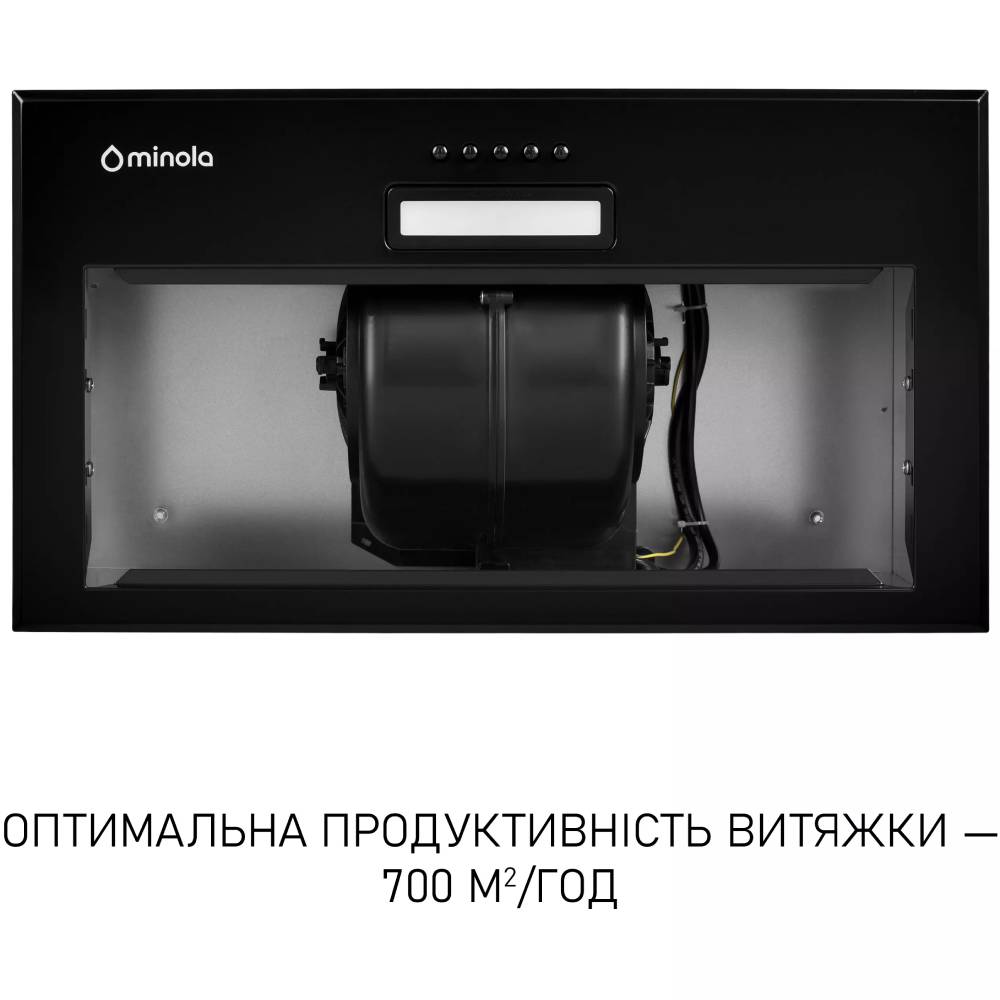 Витяжка MINOLA HBI 5214 BLF 700 LED Режим роботи відведення