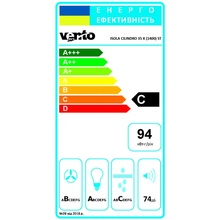 Вытяжка VENTOLUX ISOLA CILINDRO 35 X (1400) ST