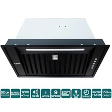 Вытяжка VENTOLUX PUNTO 52 BK (1200) ST MM BF