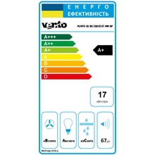 Вытяжка VENTOLUX PUNTO 52 BK (1200) ST MM BF