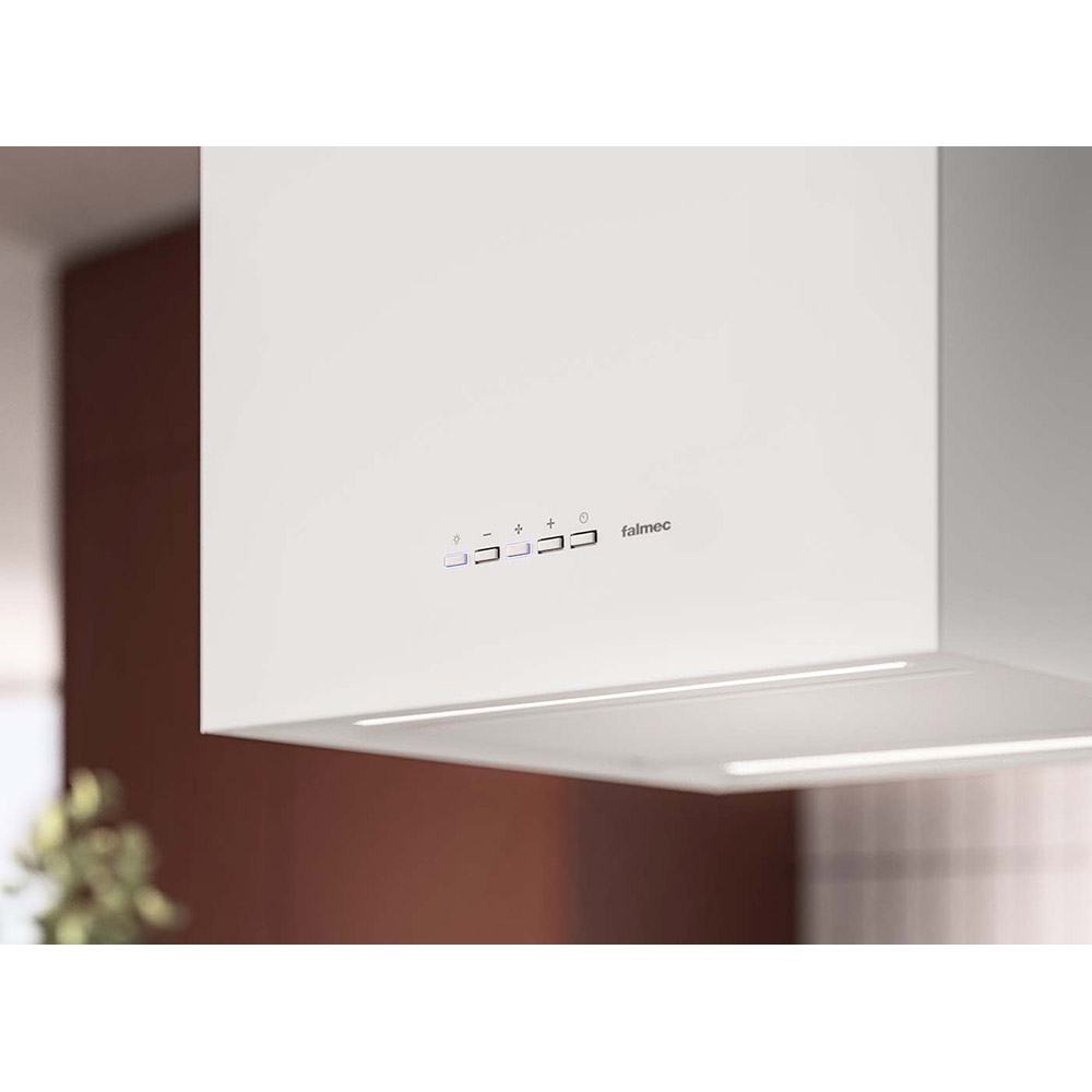Airvent/chim FALMEC MIRA PLUS WHITE IS 40 800 Дополнительно Периметральное всасывание. Освещение с регулируемой яркостью (2700K - 5600K)