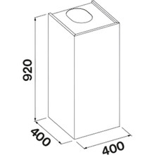Вытяжка FALMEC MIRA PLUS BLACK 40 800