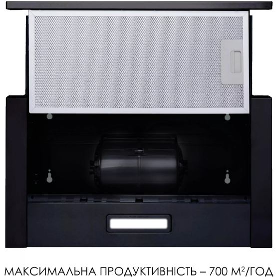Вытяжка WEILOR WT 52 BL Black (410213) Режим работы отвод