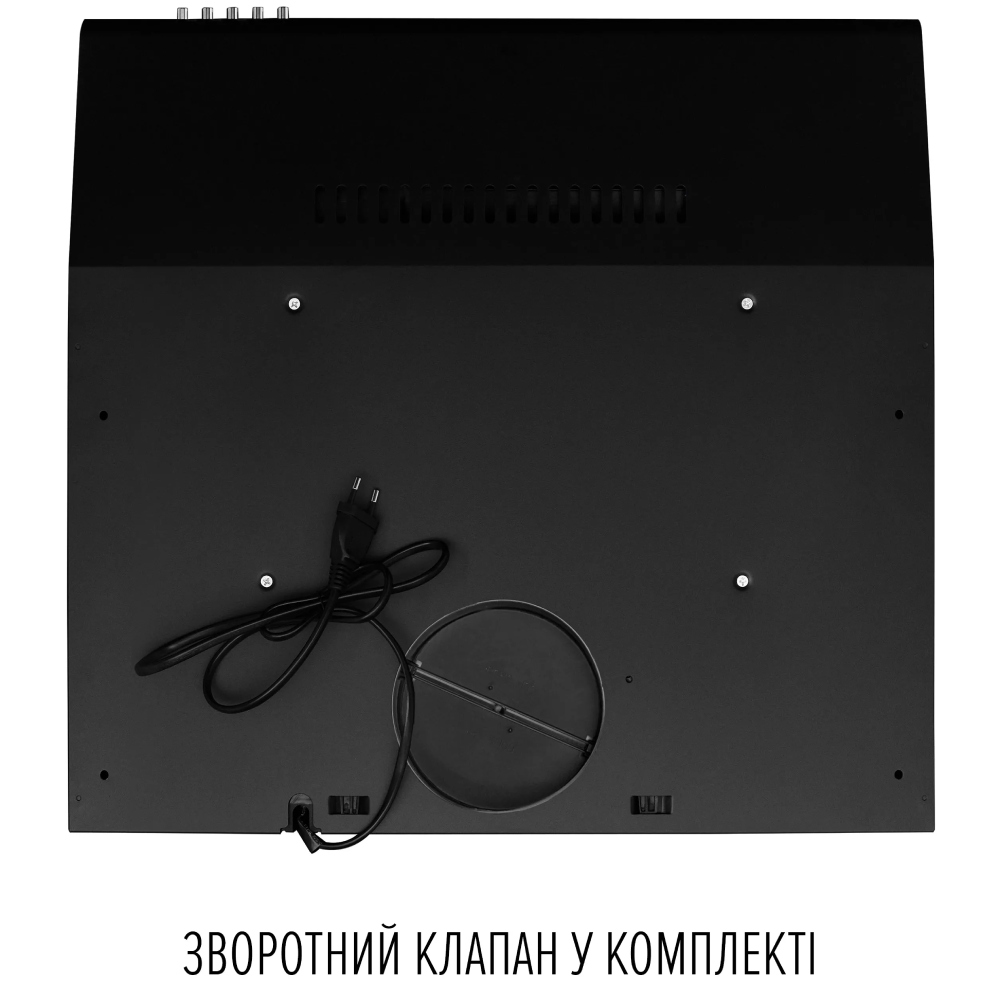 Фото Витяжка PERFELLI PL 5124 BL LED Black (400095)