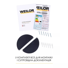 Вытяжка WEILOR WT 62 BL Black (410216)