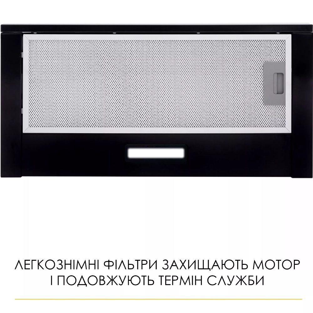 Вытяжка WEILOR WT 62 BL Black (410216) Дополнительно вес: 6 кг; минимальный уровень шума: 52 дБ