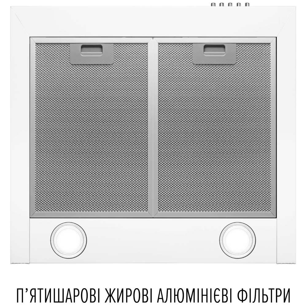 Вытяжка PERFELLI COSTA 5HM BIANCO (350210) Тип купольная