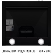 Витяжка PERFELLI COSTA 5HM NERO (350211)