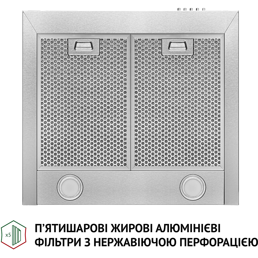 Вытяжка PERFELLI K 5210 I 700 LED Stainless Steel Тип купольная