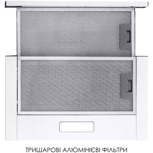 Вытяжка WEILOR WT 52 WH White (410214) Тип телескопическая