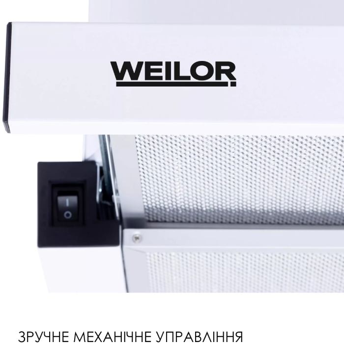 Внешний вид Вытяжка WEILOR WT 52 WH White (410214)
