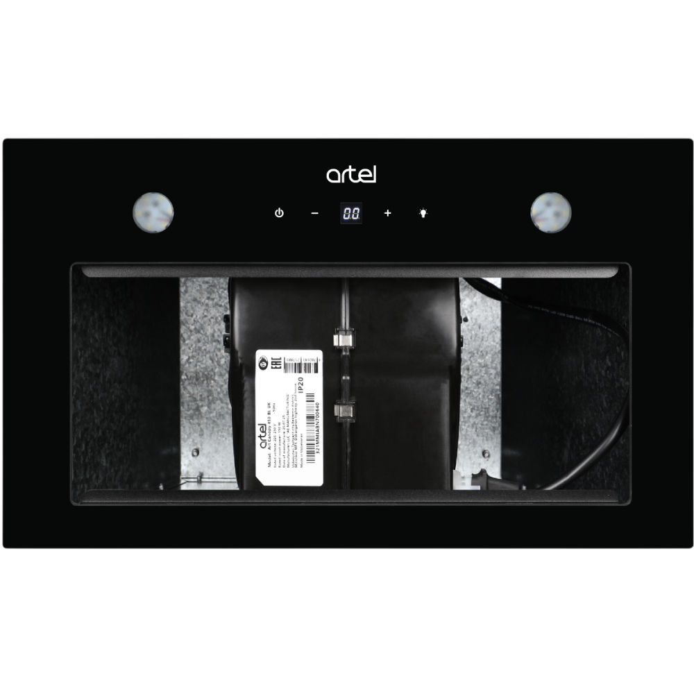 Витяжка ARTEL Art Canopi 450 BLACK Максимальна продуктивність 700