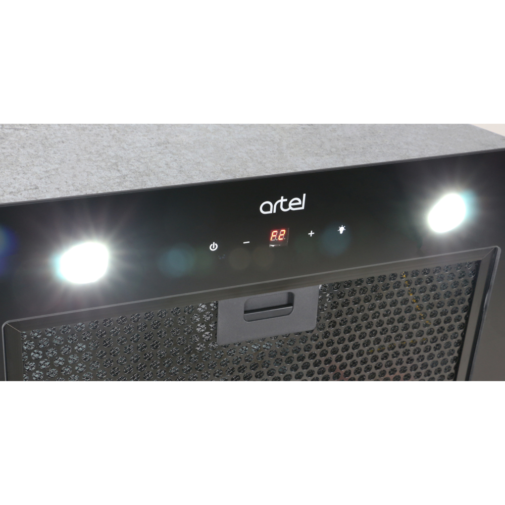 Зовнішній вигляд Витяжка Artel Art Canopi 550 Touch BLACK