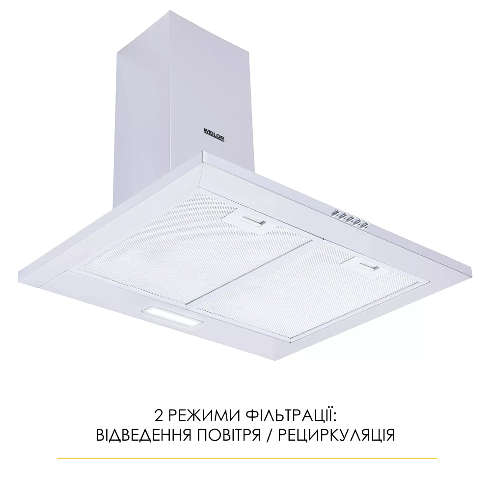Витяжка WEILOR WK 62 SS Тип купольна