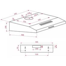 Вытяжка PERFELLI CLIO 6 DM INOX